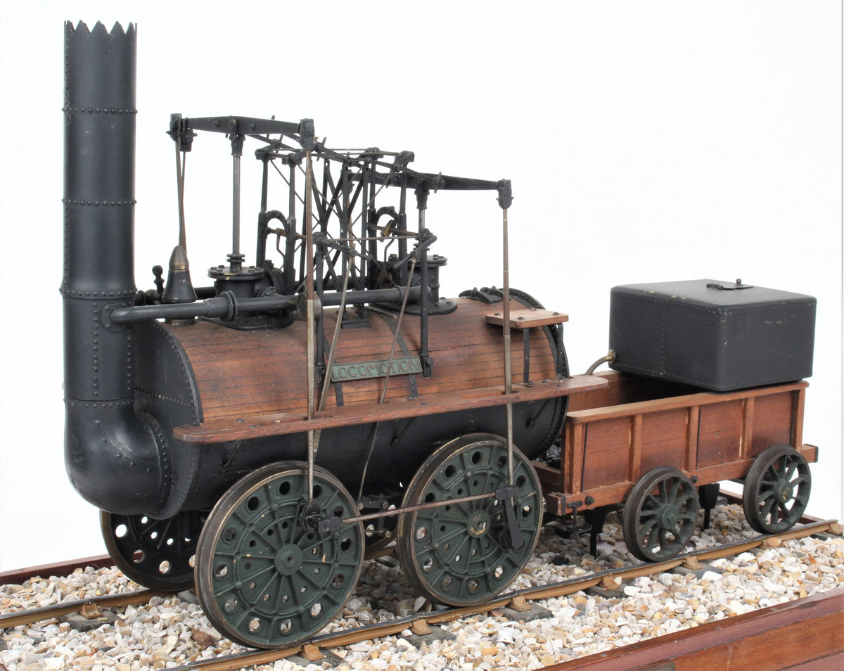 Maxwell Hemmens 3 1/2 inch gauge display model "Locomotion No.1"