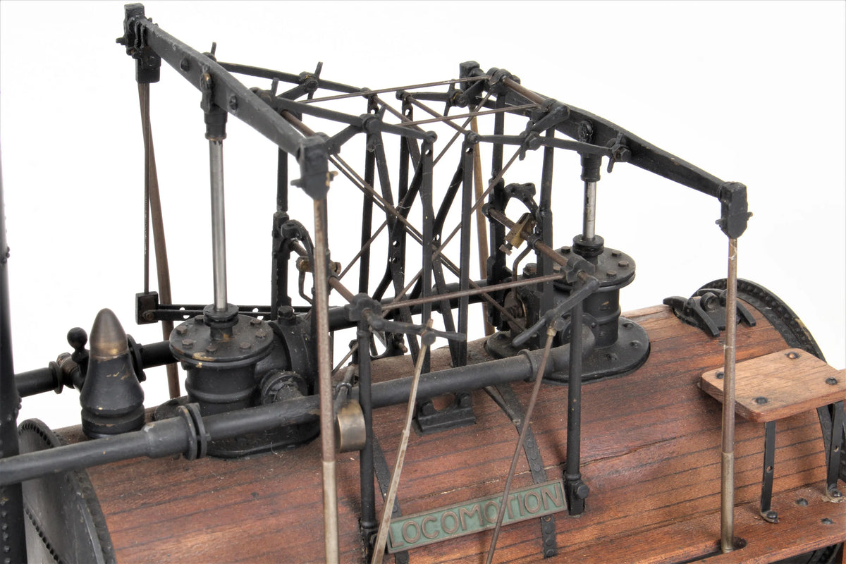 Maxwell Hemmens 3 1/2 inch gauge display model "Locomotion No.1"
