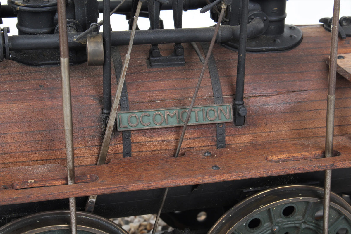 Maxwell Hemmens 3 1/2 inch gauge display model "Locomotion No.1"