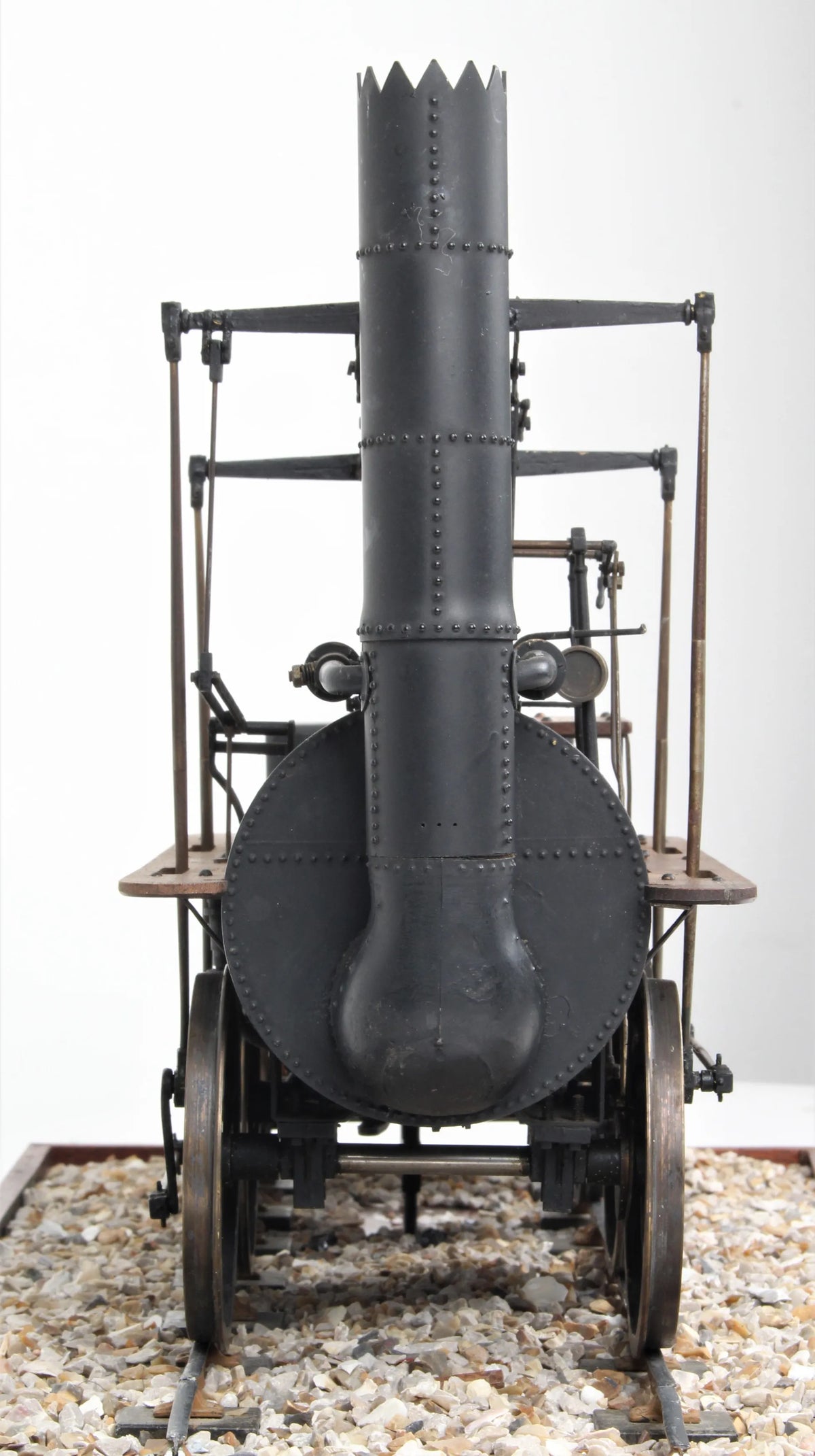 Maxwell Hemmens 3 1/2 inch gauge display model "Locomotion No.1"