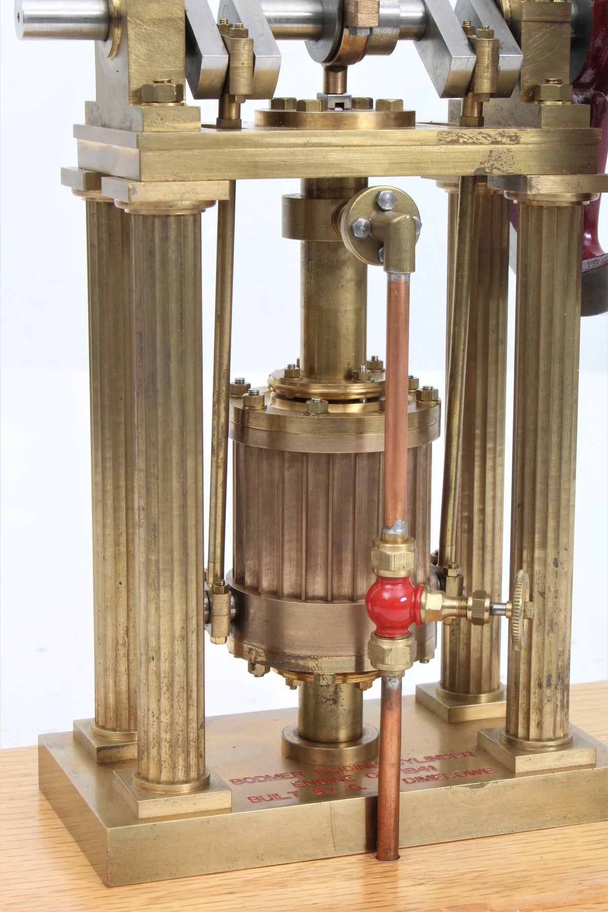 Bodmer's sliding cylinder engine