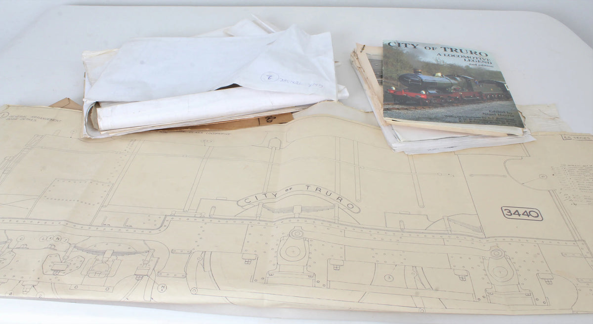 Frames & castings for 5 inch gauge "City of Truro"