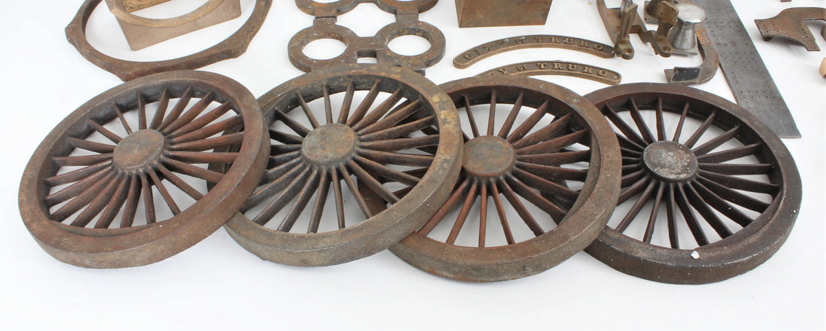 Frames & castings for 5 inch gauge "City of Truro"