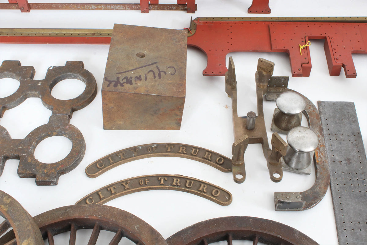 Frames & castings for 5 inch gauge "City of Truro"