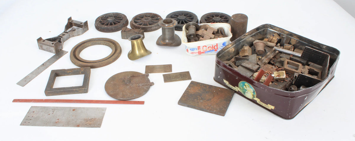 Frames & castings for 5 inch gauge "City of Truro"