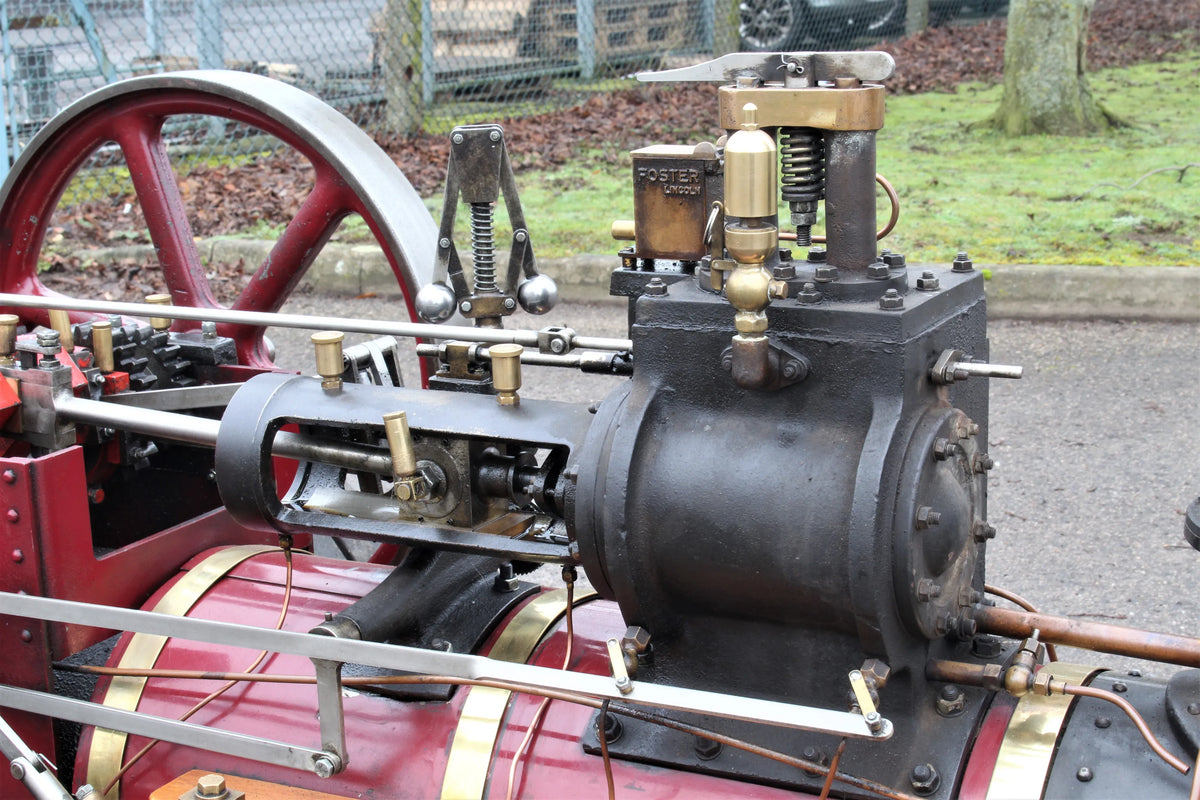 4 inch scale Clayton & Shuttleworth agricultural engine