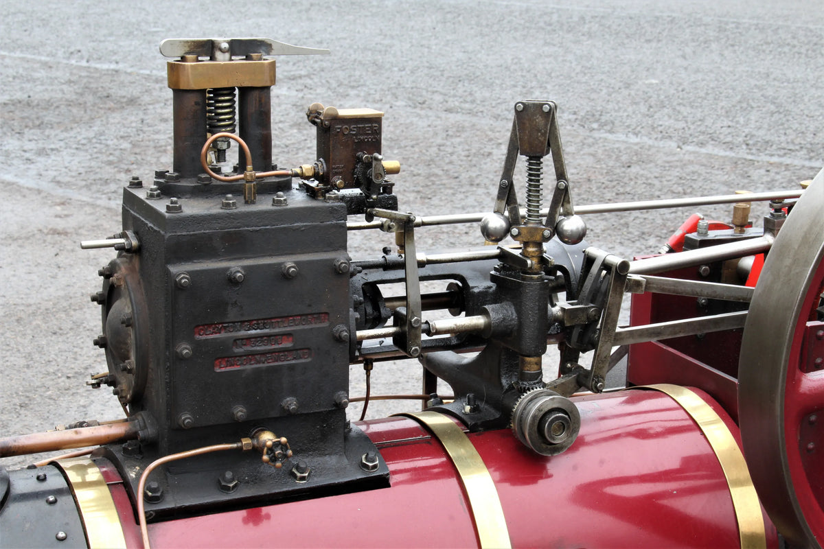 4 inch scale Clayton & Shuttleworth agricultural engine