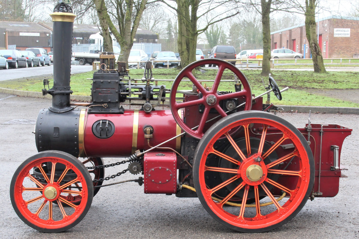 4 inch scale Clayton & Shuttleworth agricultural engine