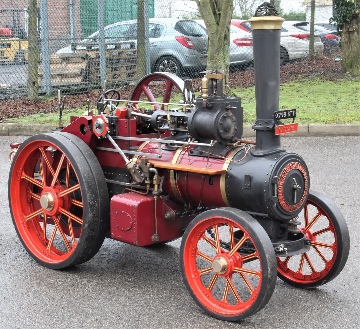 4 inch scale Clayton & Shuttleworth agricultural engine