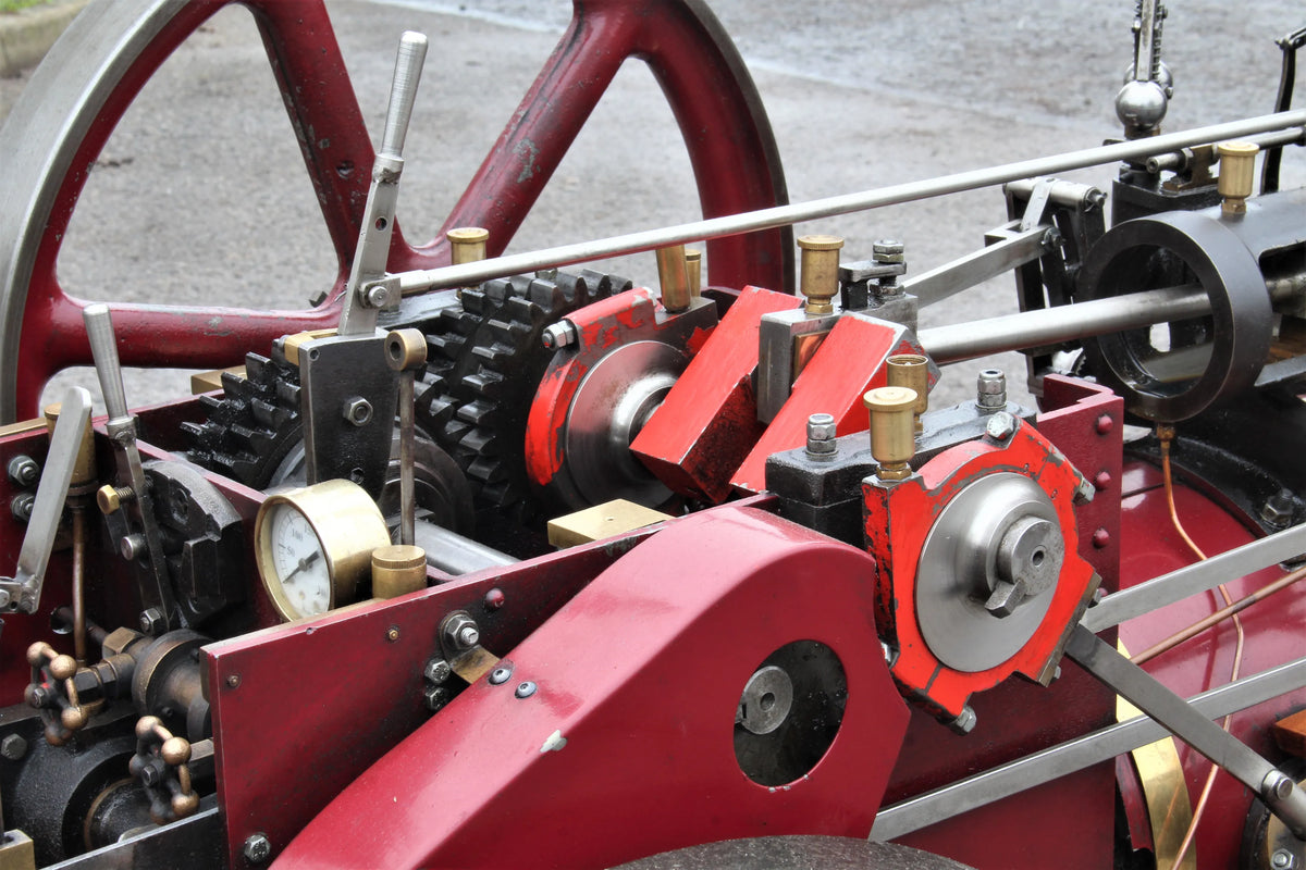 4 inch scale Clayton & Shuttleworth agricultural engine