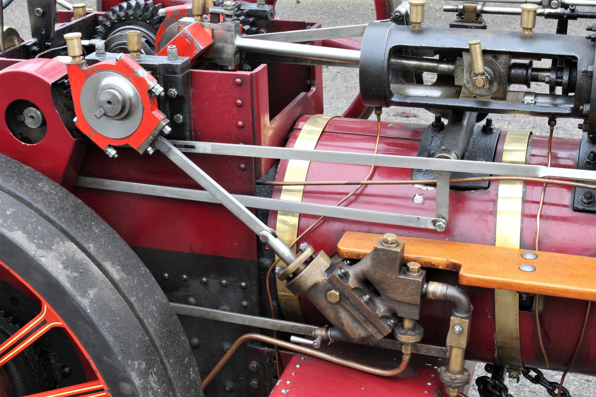 4 inch scale Clayton & Shuttleworth agricultural engine
