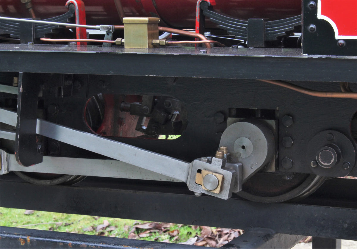 7 1/4 inch gauge Quarry Hunslet with tender