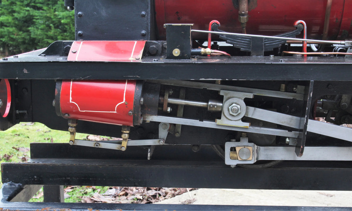 7 1/4 inch gauge Quarry Hunslet with tender