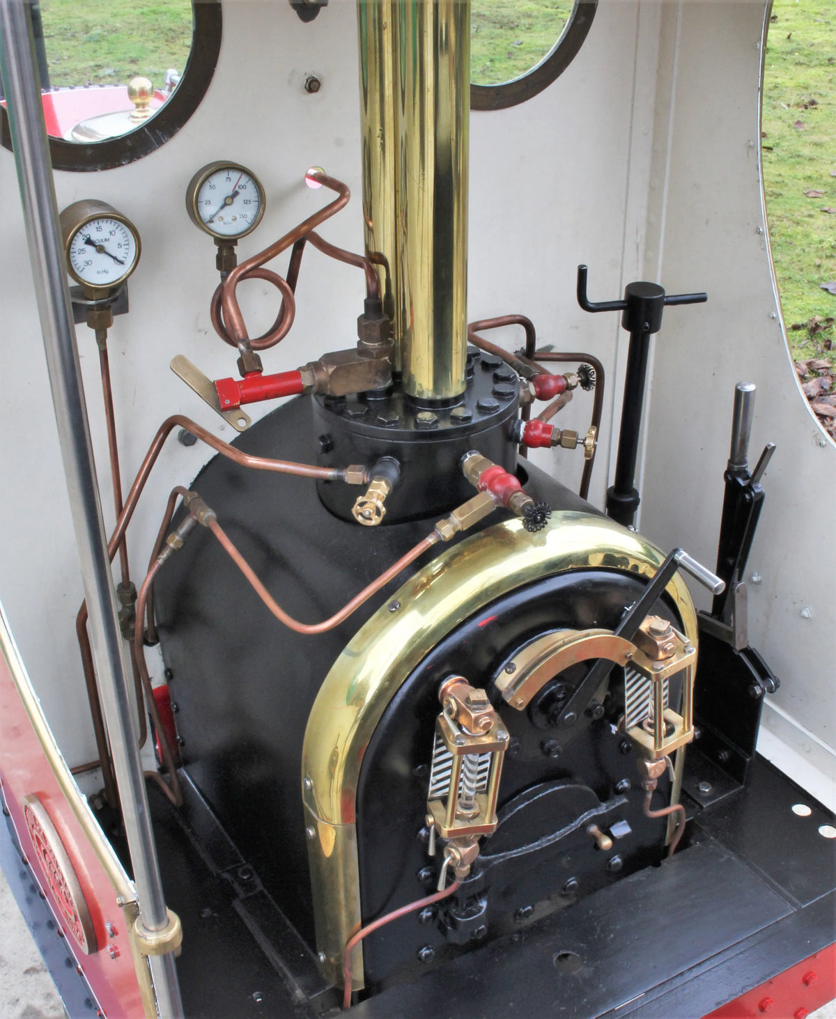 7 1/4 inch gauge Quarry Hunslet with tender