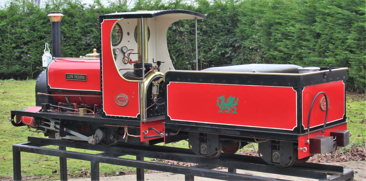 7 1/4 inch gauge Quarry Hunslet with tender