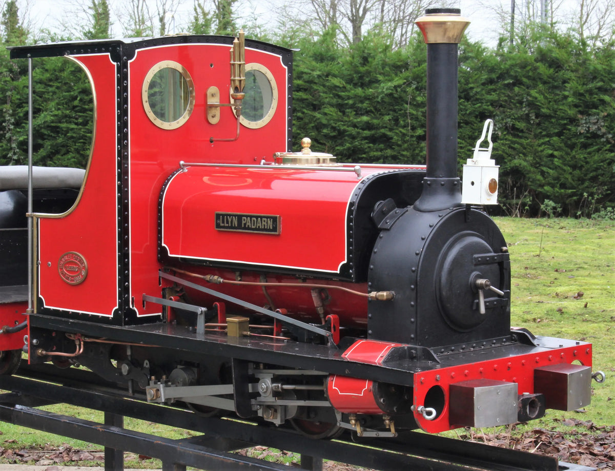 7 1/4 inch gauge Quarry Hunslet with tender