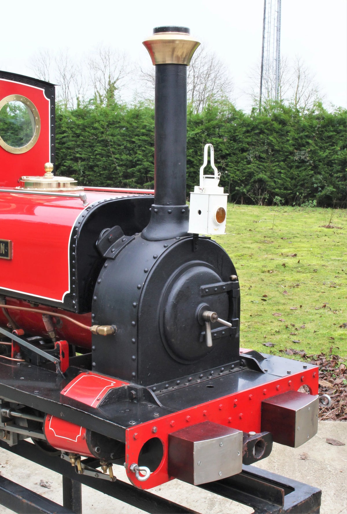 7 1/4 inch gauge Quarry Hunslet with tender