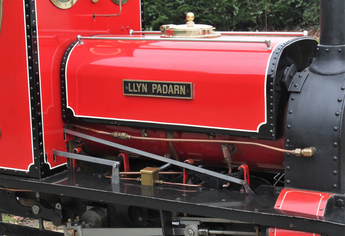 7 1/4 inch gauge Quarry Hunslet with tender