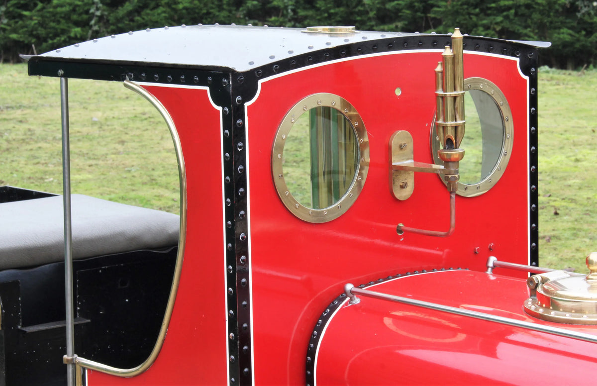 7 1/4 inch gauge Quarry Hunslet with tender
