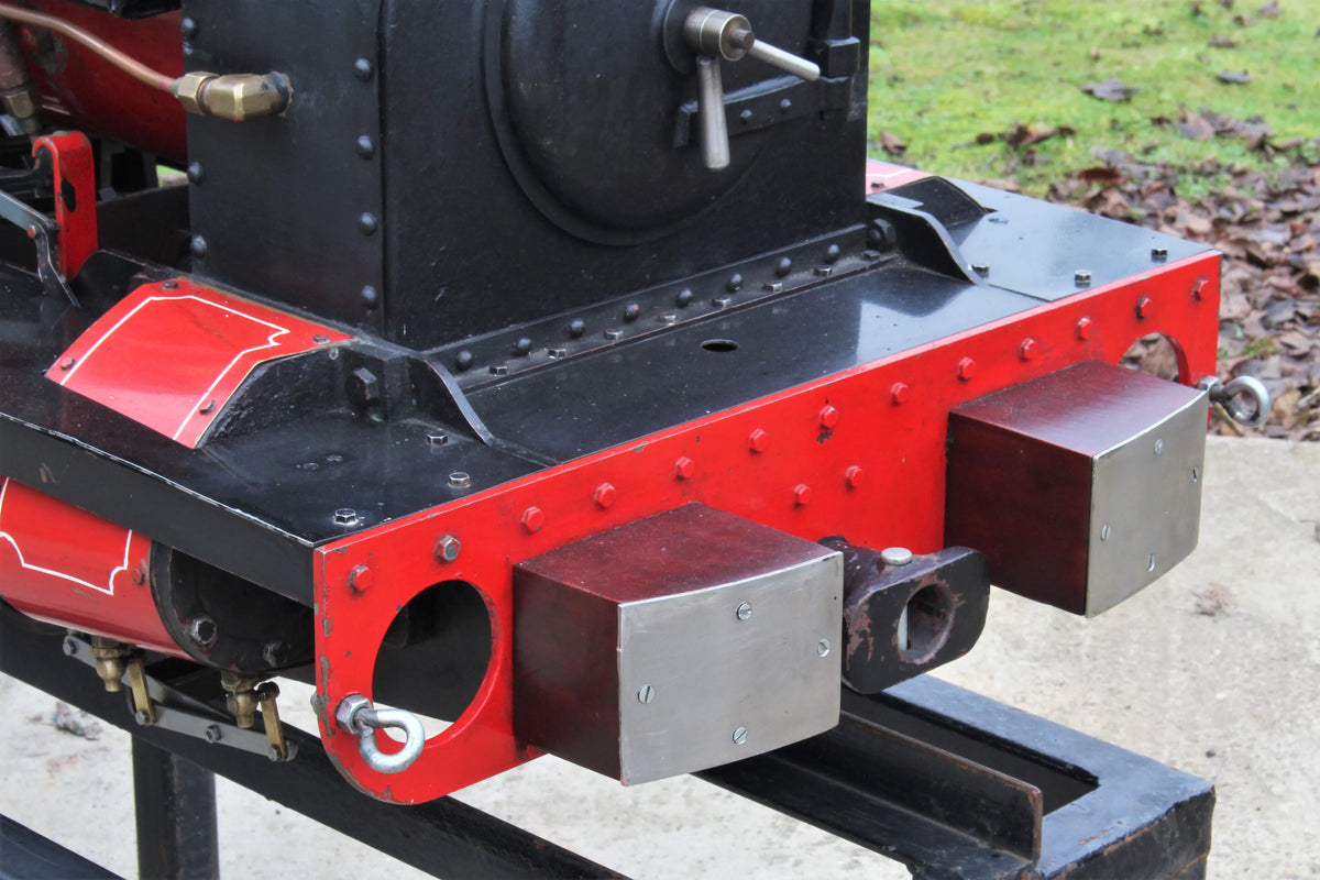 7 1/4 inch gauge Quarry Hunslet with tender