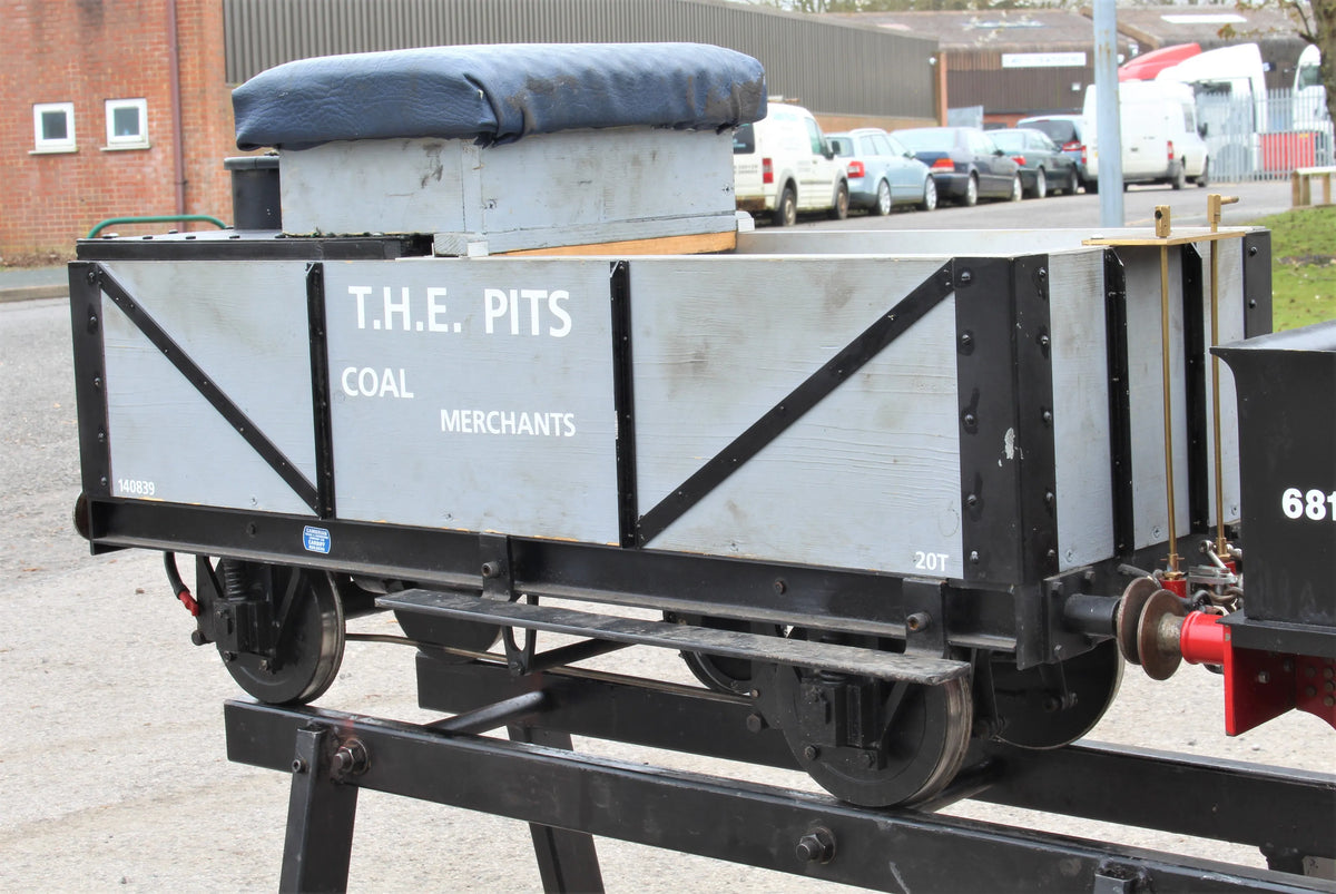 7 1/4 inch gauge Bridget with driving truck