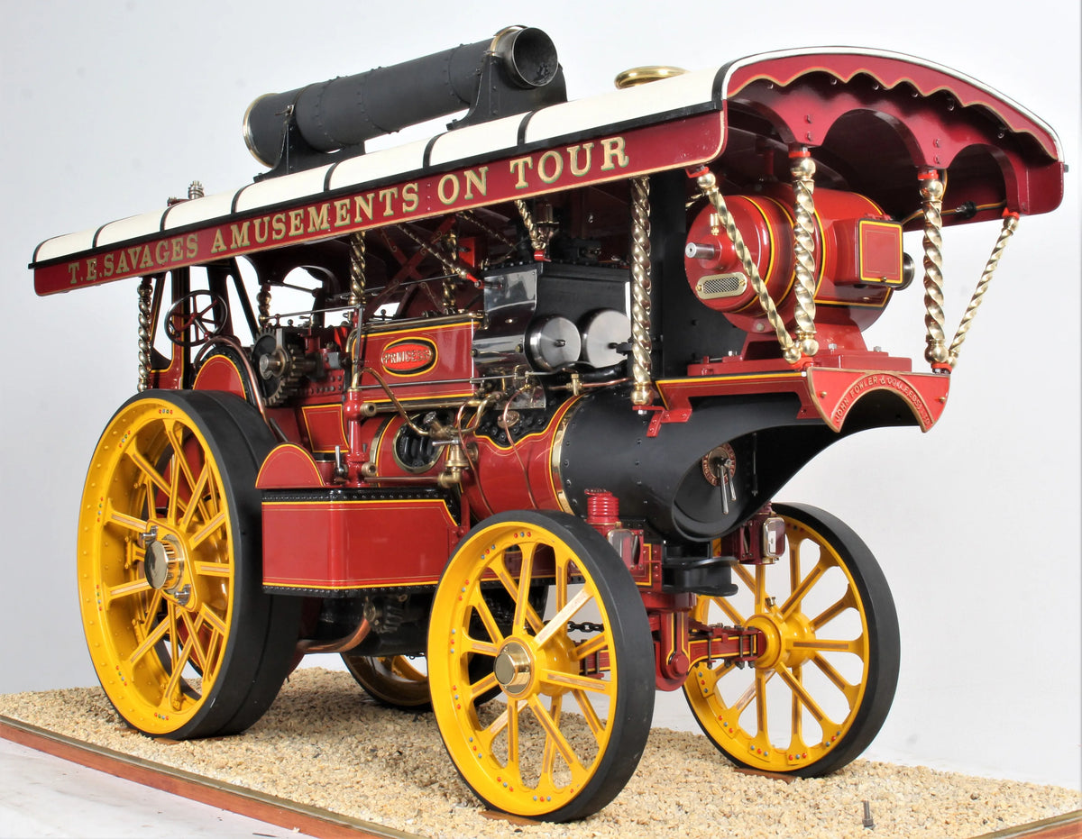 2 inch scale Fowler "Princess" Showmans engine