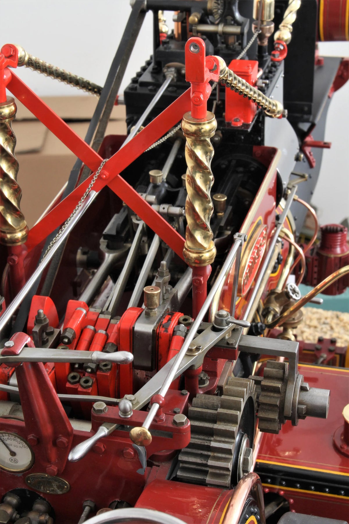 2 inch scale Fowler "Princess" Showmans engine