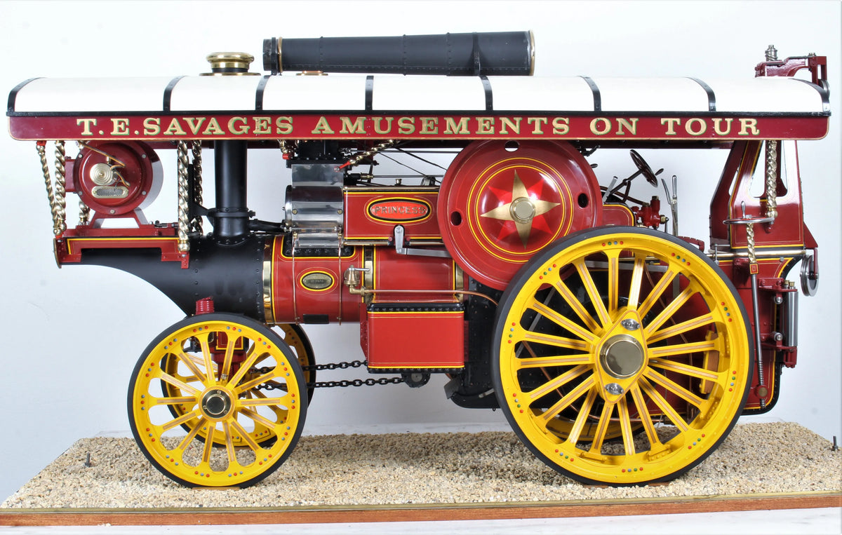 2 inch scale Fowler "Princess" Showmans engine