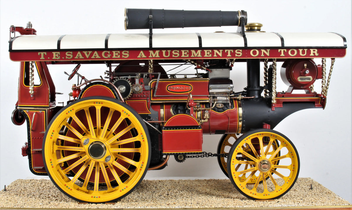 2 inch scale Fowler "Princess" Showmans engine