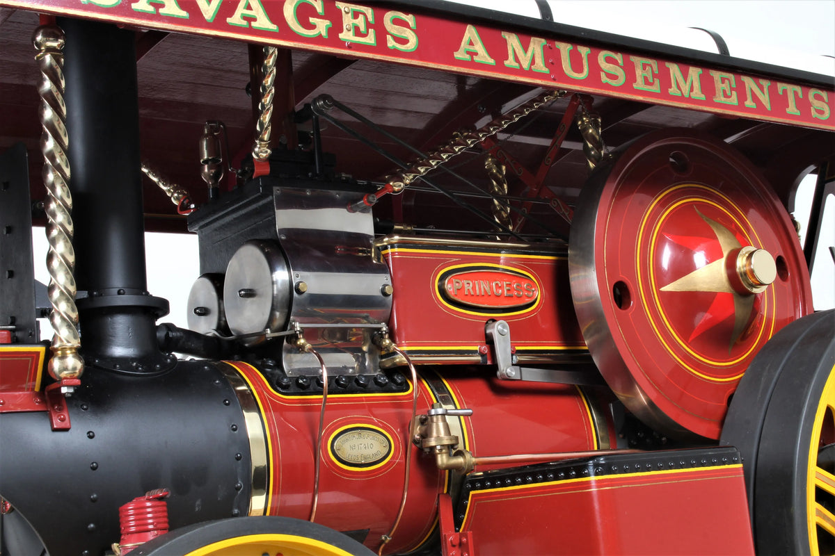2 inch scale Fowler "Princess" Showmans engine