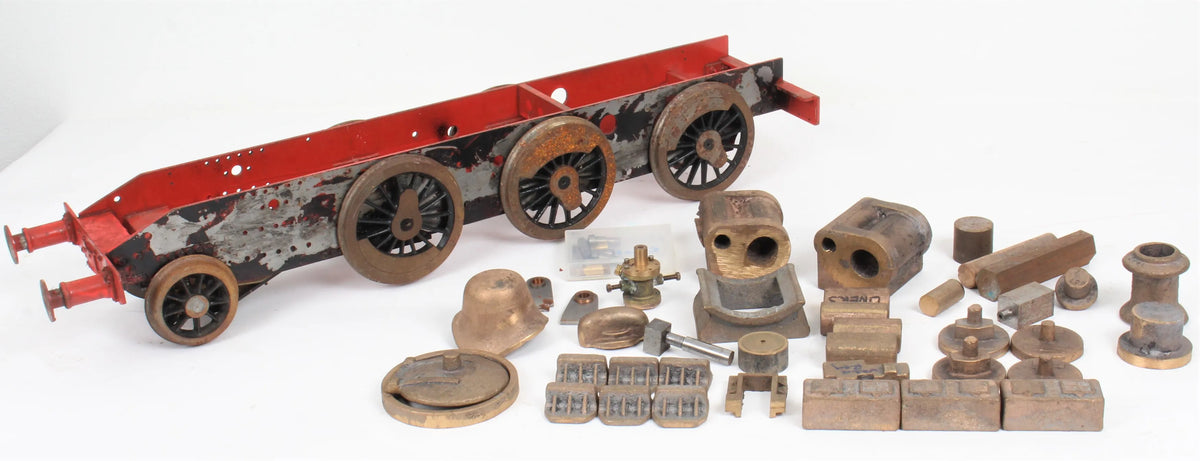 Frames & castings for 3 1/2 inch gauge Ivatt Mogul