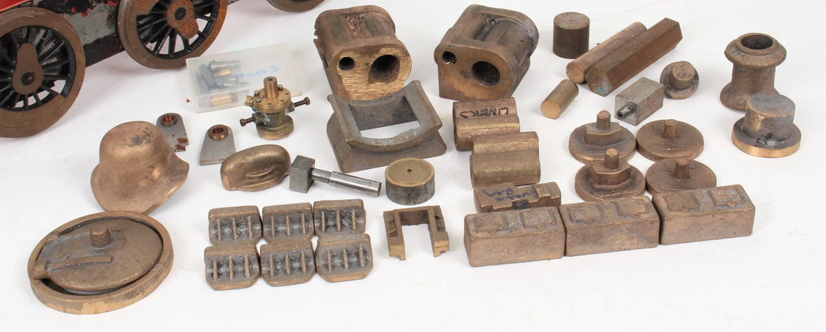 Frames & castings for 3 1/2 inch gauge Ivatt Mogul
