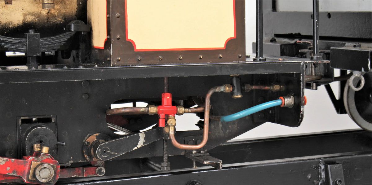 7 1/4 inch gauge 3 inch scale Hunslet 0-4-0ST with driving truck