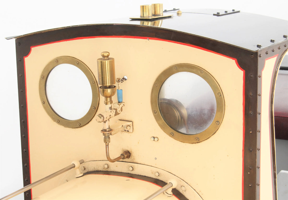7 1/4 inch gauge 3 inch scale Hunslet 0-4-0ST with driving truck