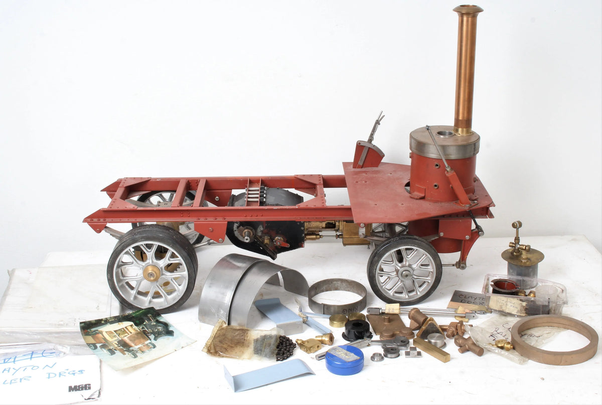 2 inch scale Clayton steam wagon