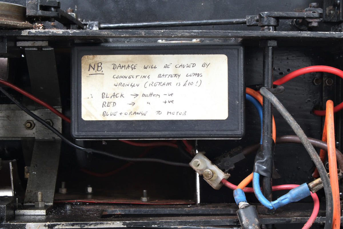5 inch gauge battery-electric "Dougal" 0-4-0WT