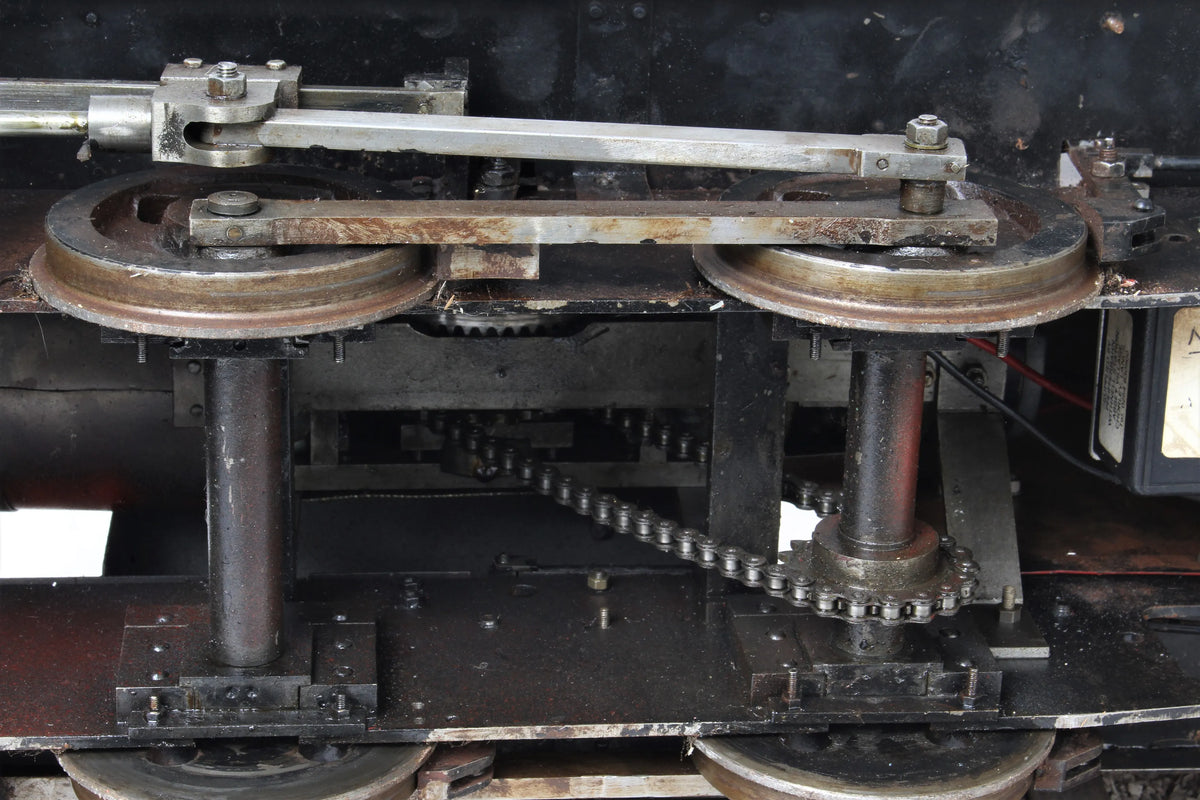 5 inch gauge battery-electric "Dougal" 0-4-0WT