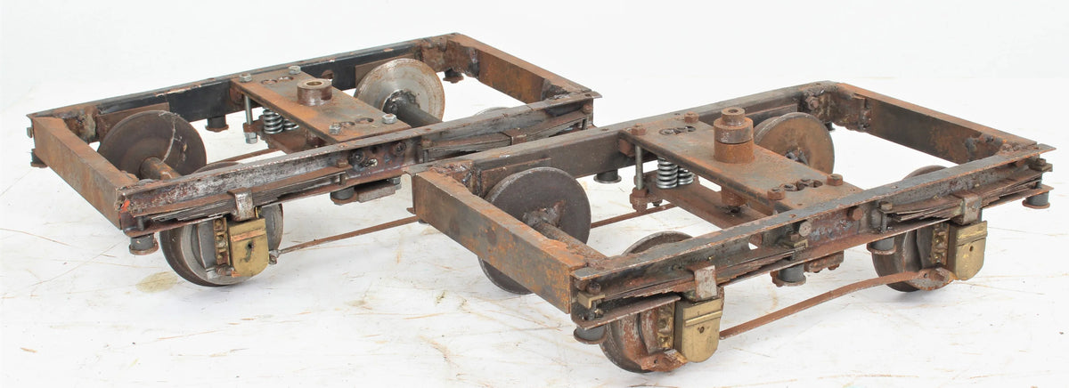 Miscellaneous 5 inch gauge bogies