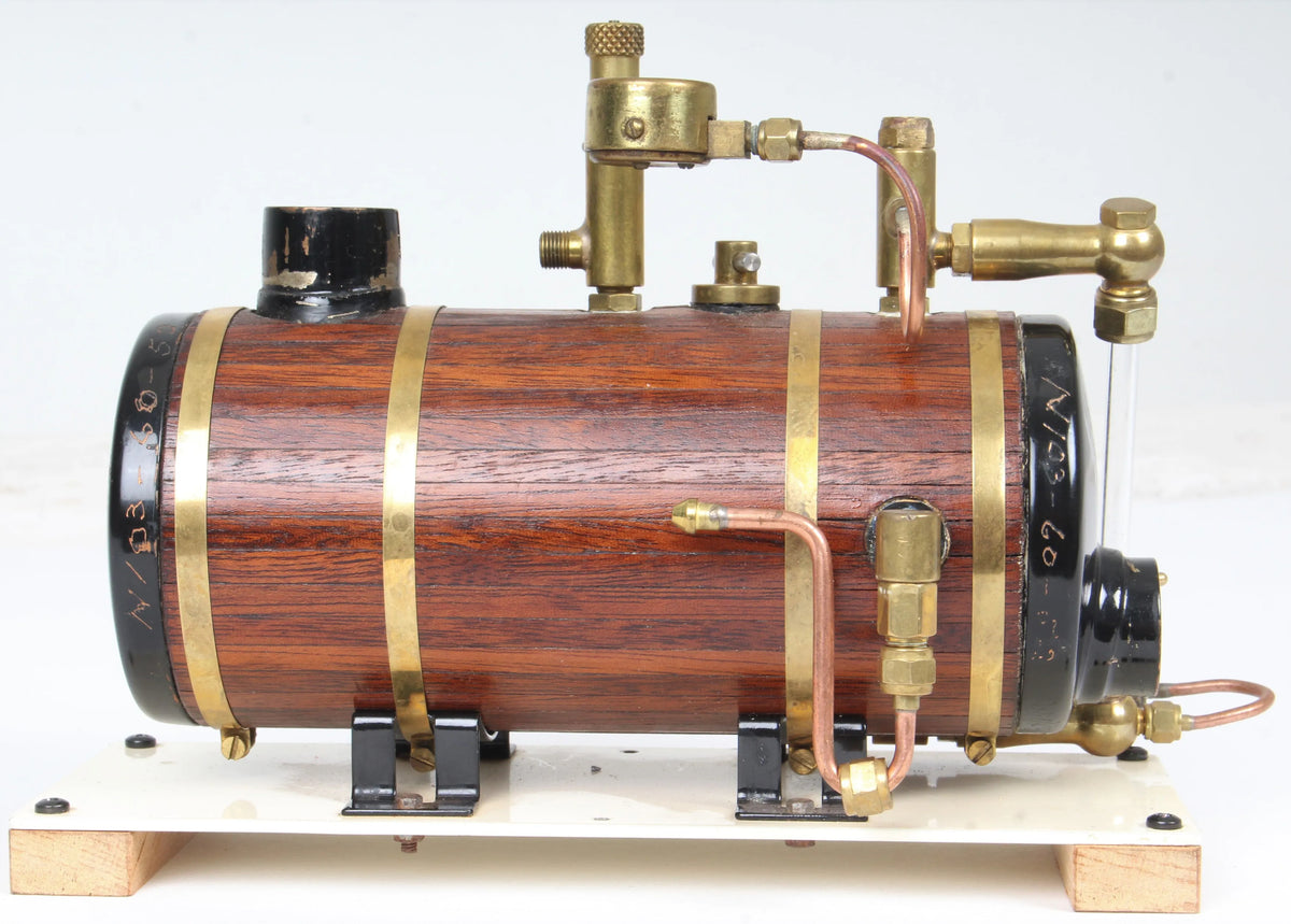 Maxwell Hemmens horizontal boiler with fittings
