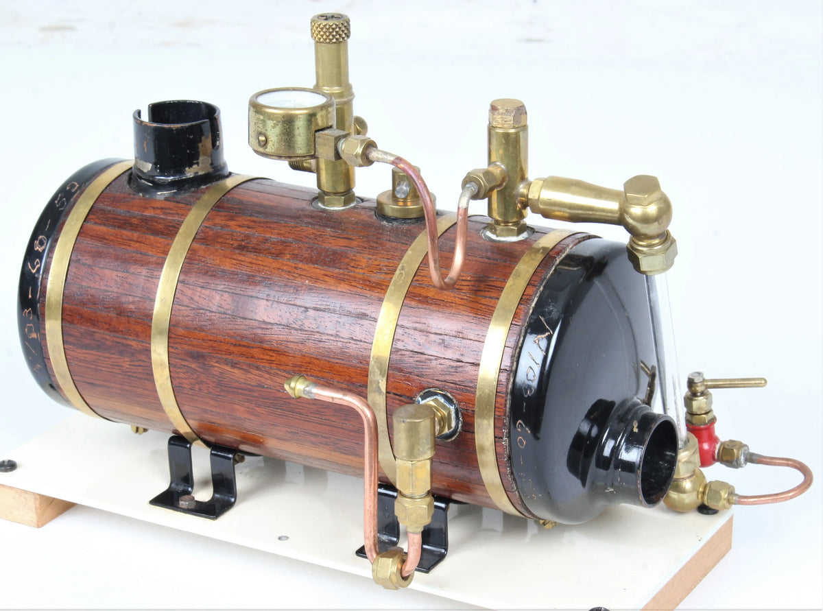 Maxwell Hemmens horizontal boiler with fittings