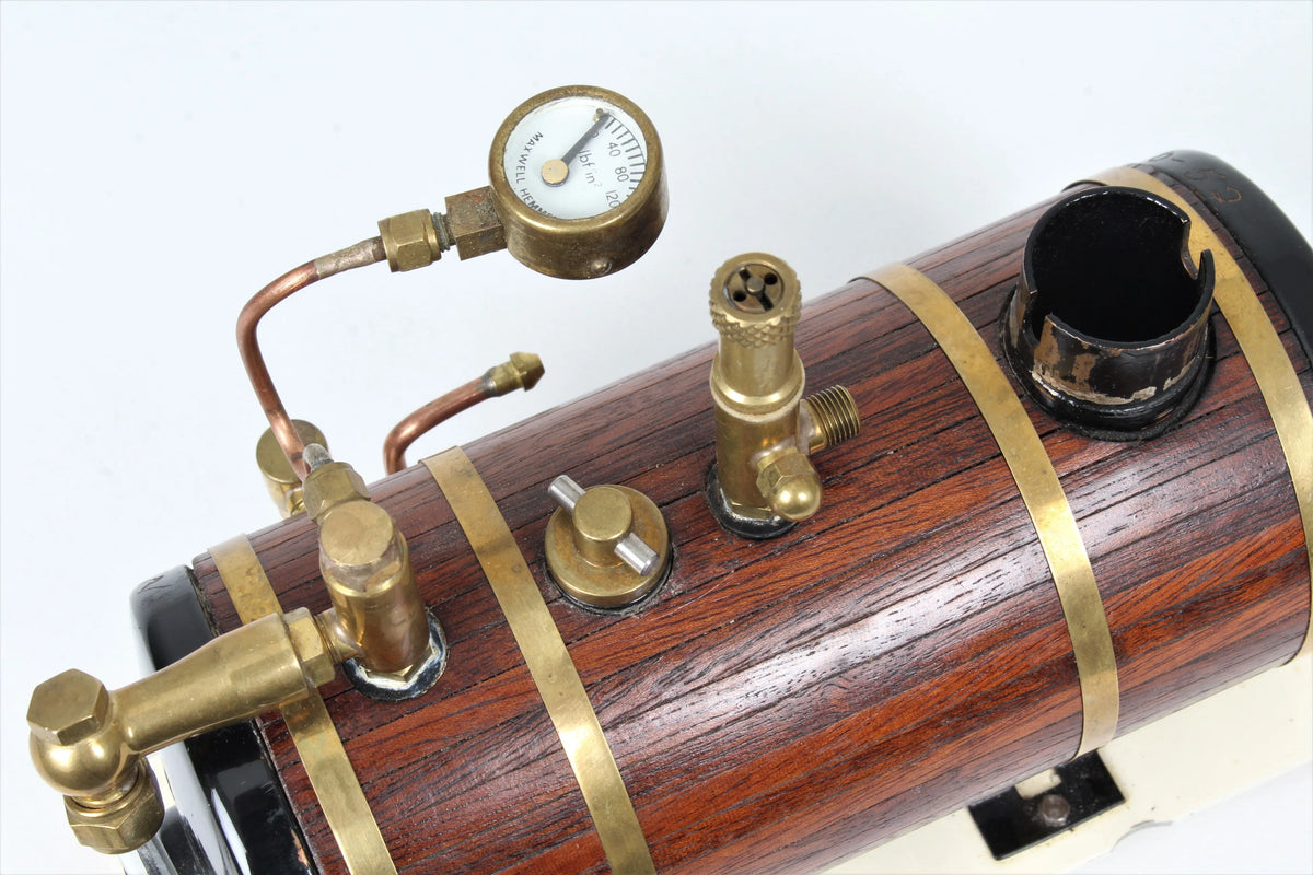 Maxwell Hemmens horizontal boiler with fittings