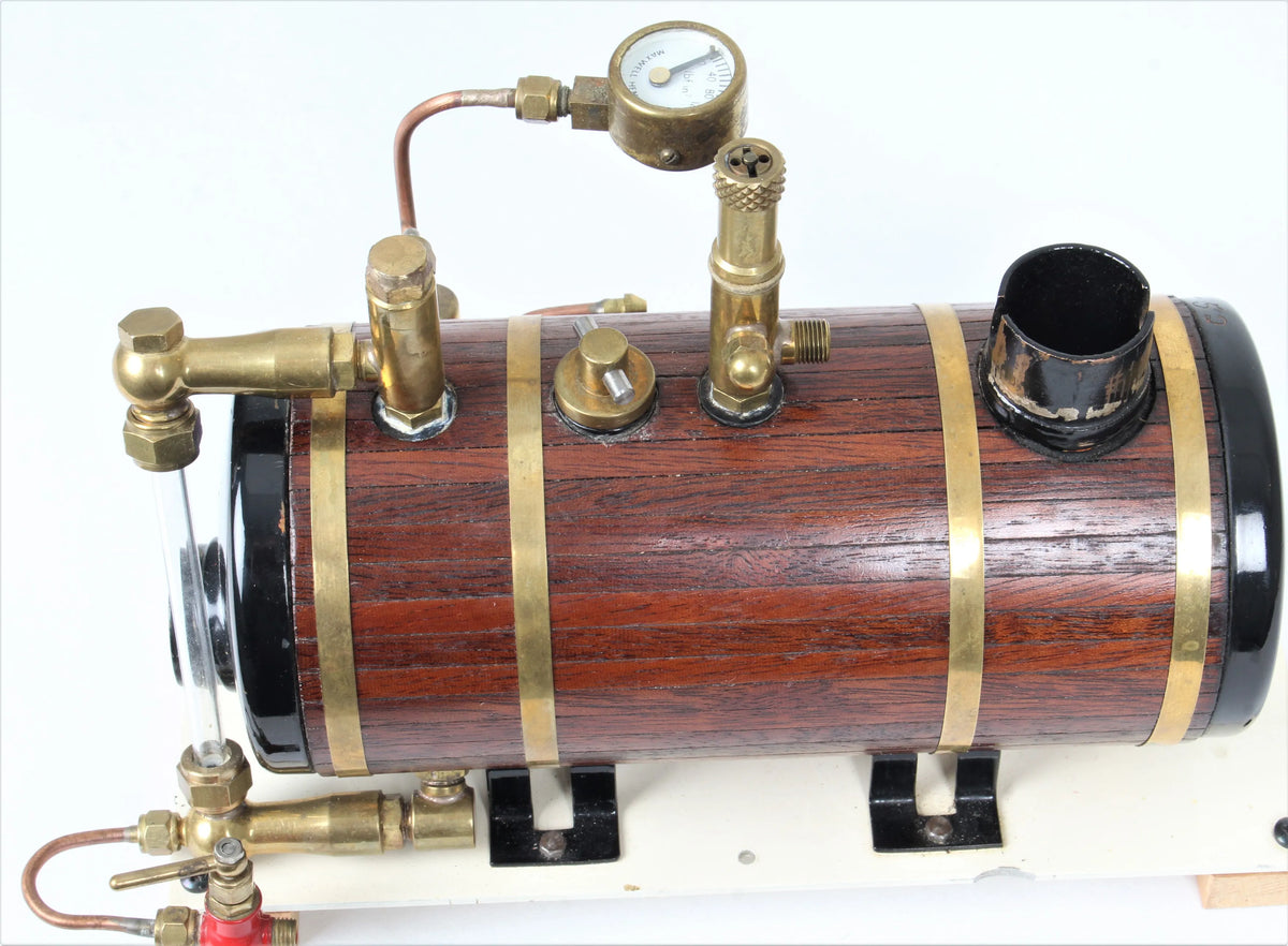 Maxwell Hemmens horizontal boiler with fittings