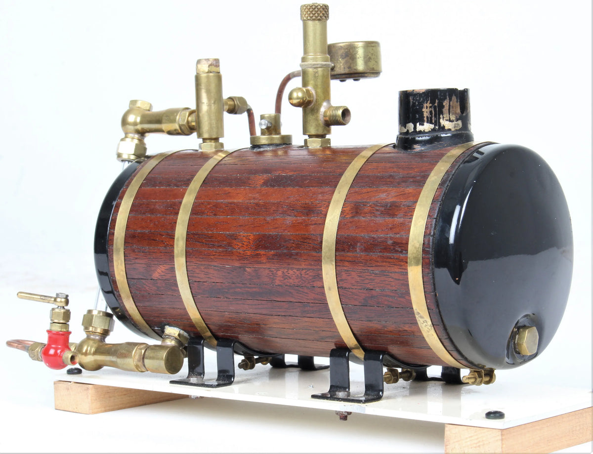 Maxwell Hemmens horizontal boiler with fittings