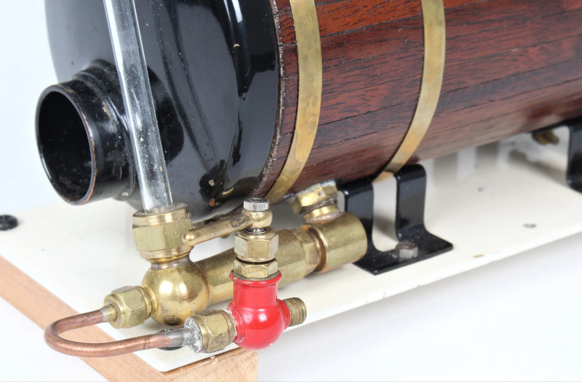 Maxwell Hemmens horizontal boiler with fittings