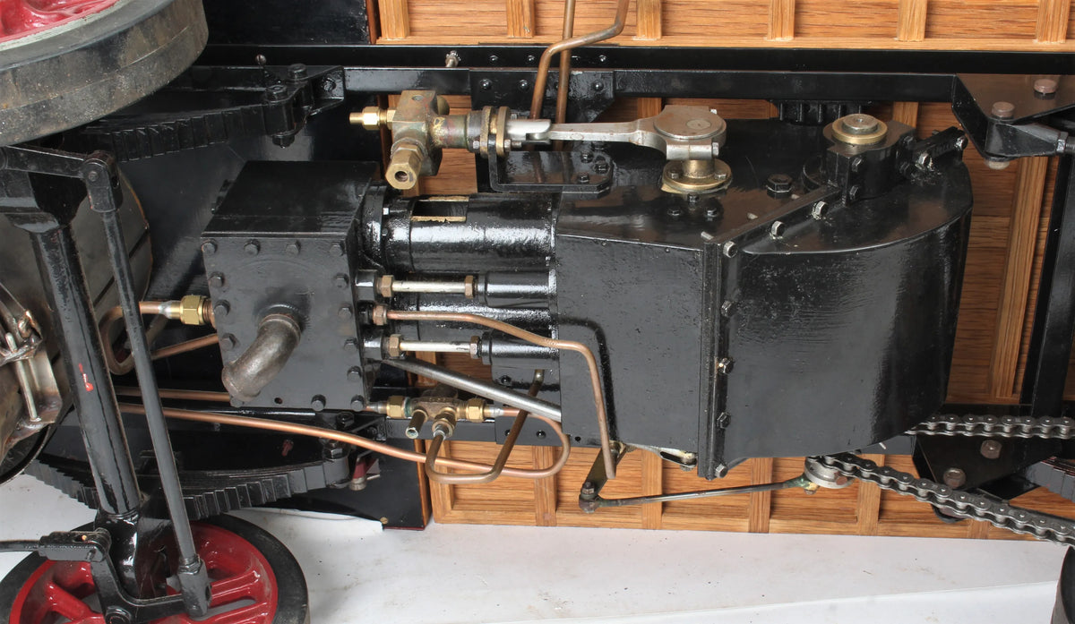 2 inch scale Clayton steam wagon