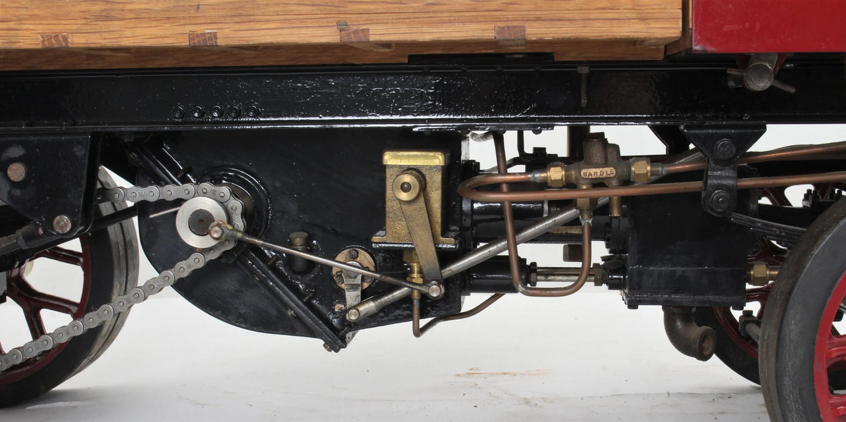 2 inch scale Clayton steam wagon