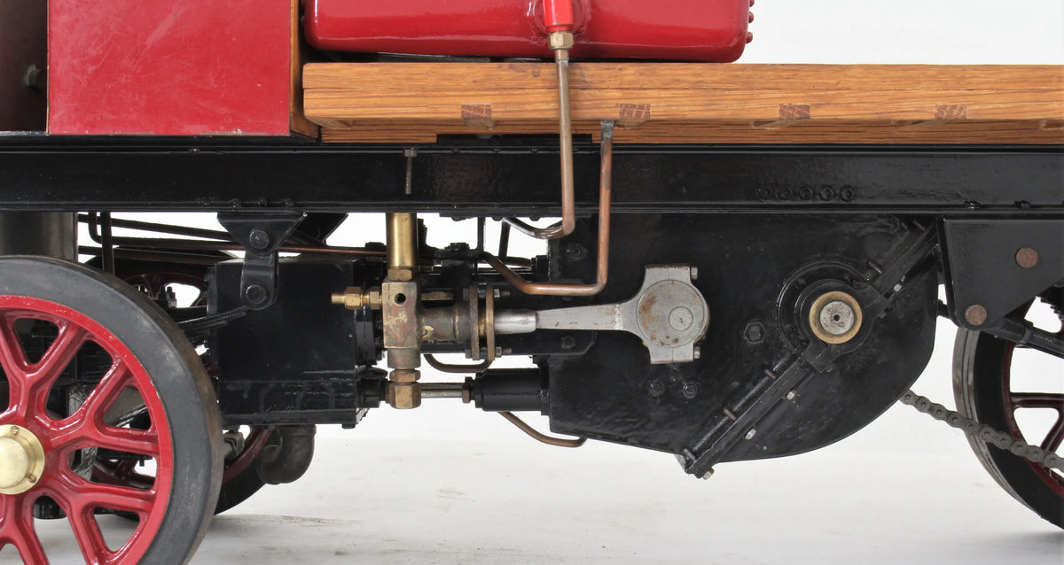 2 inch scale Clayton steam wagon