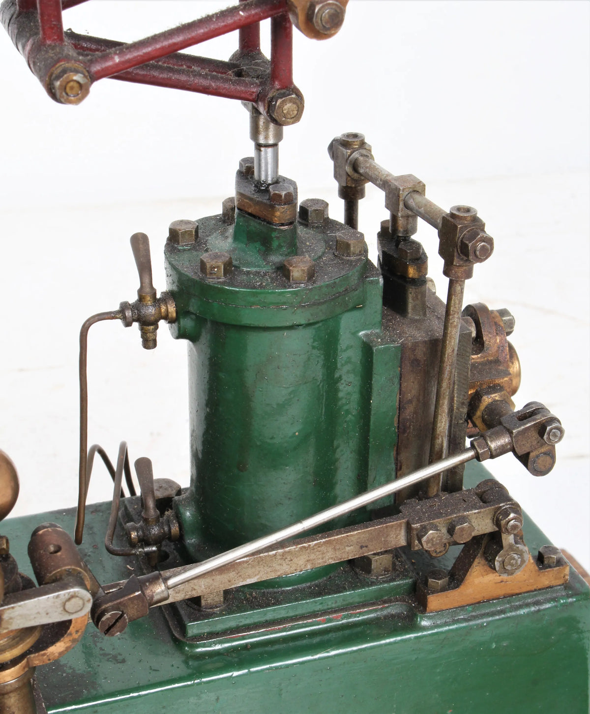 Stuart beam engine with governor