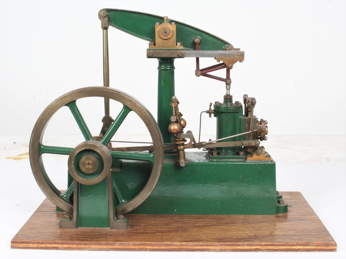 Stuart beam engine with governor