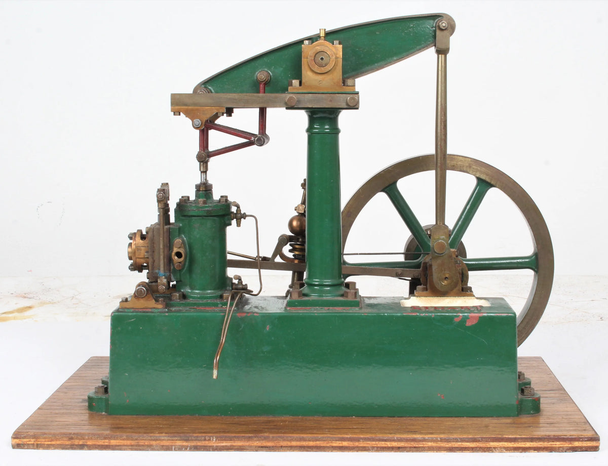 Stuart beam engine with governor